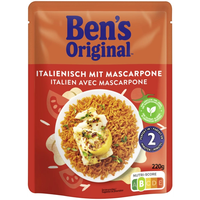 Ben's Original Express Reis Italienisch mit Mascarpone 220G