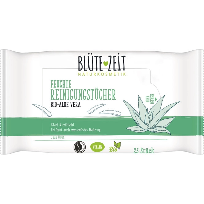 Blüte-Zeit Gesichtsreinigungstücher 25ST