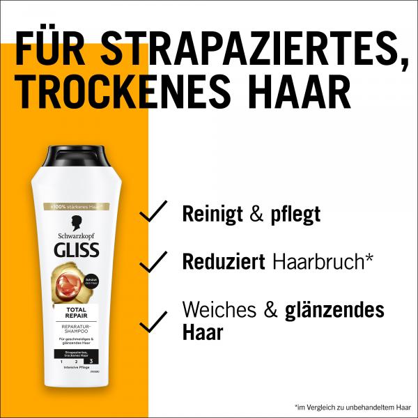 Schwarzkopf Gliss Shampoo Total Repair 250ML