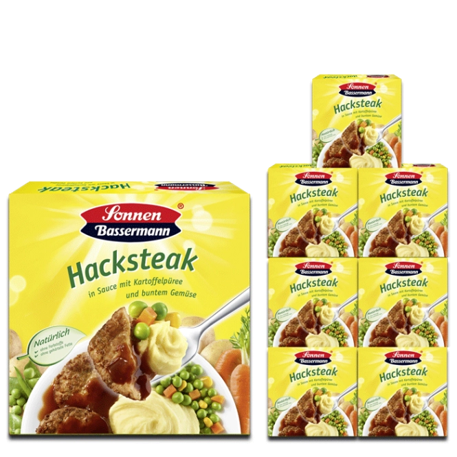 Sonnen Bassermann Hacksteak Menü 7x480G