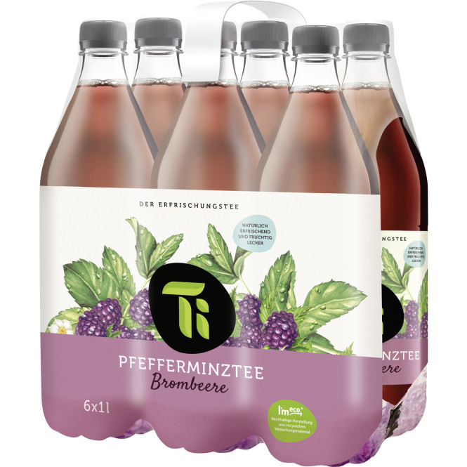 Ti Bio Pfefferminze & Brombeere 6x1L