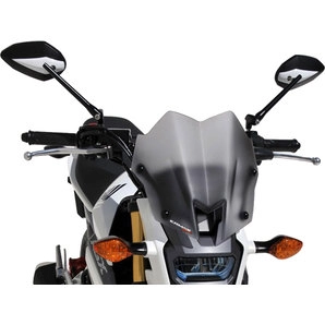 Ermax Naked Bike Scheibe inklusive Haltesatz, mit ABE