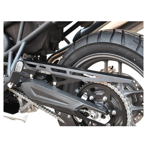 Zieger Kettenschutz in schwarz für diverse Motorradmodelle, Edelstahl