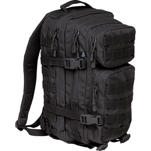 Brandit US Cooper Medium Rucksack, 25 L, Schwarz