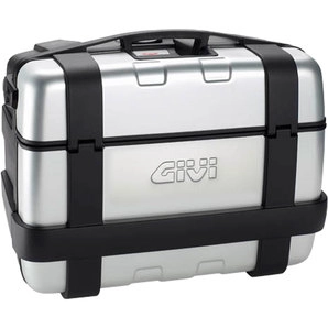 Givi Trekker Aluminium/Schwarz, 33/46 Liter