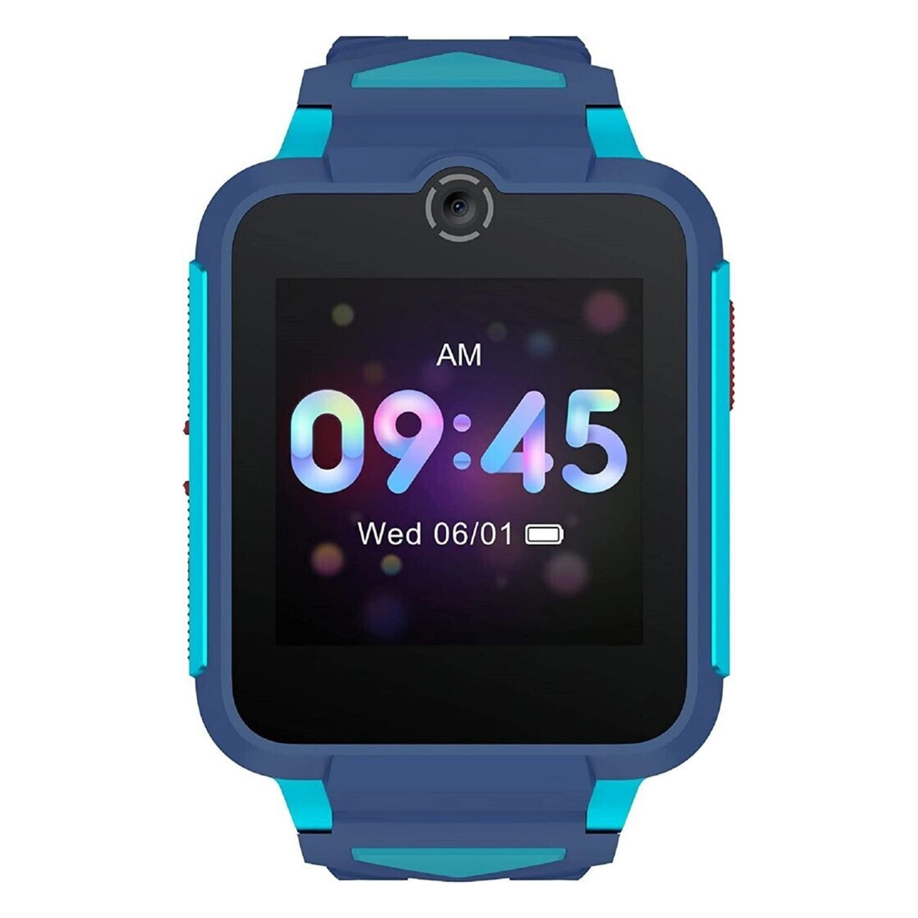 TCL Movetime 2 MT42X, Speed Blue | Smartwatch | Echtzeit-Ortung und GPS-Tracking | Kinderspezifisches TCL-Betriebssystem | Spritzwassergeschützt IP65 | 7 Tage Akkulaufzeit