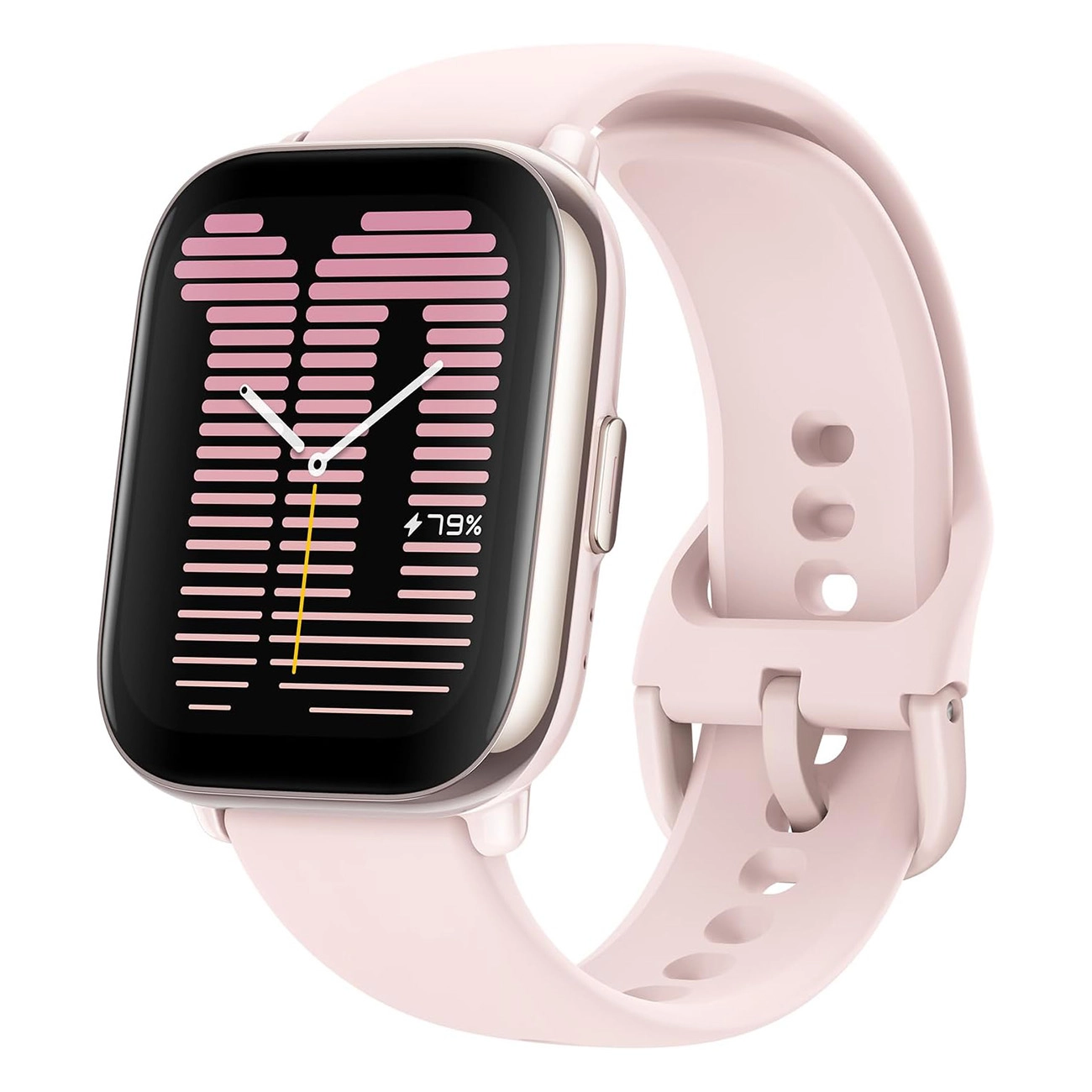 Amazfit Active petal pink| Smartwatch | AMOLED | Android, iOS | Herzfrequenzsensor | Höhenmesser | 5 ATM | GPS | Blutsauerstoffsättigungsmessung