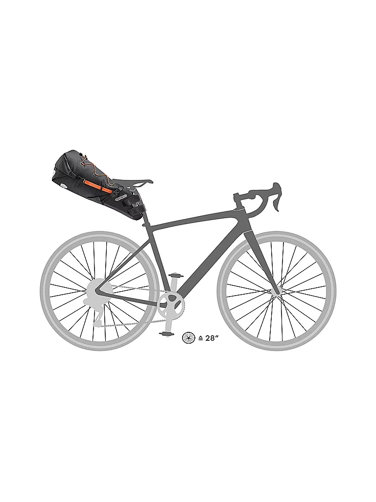 Satteltasche Ortlieb 16,5L schwarz 2023