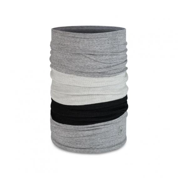 Sommer Stirnband Buff Merino Move Solid Greyish