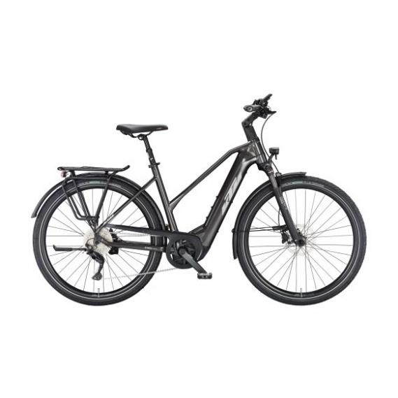 Elektrobike KTM Macina Style 740 DA Trapez grau