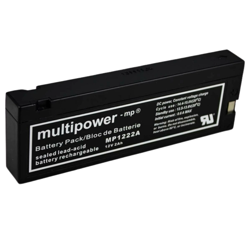 multipower MP1222A 12V 2Ah Bleiakku