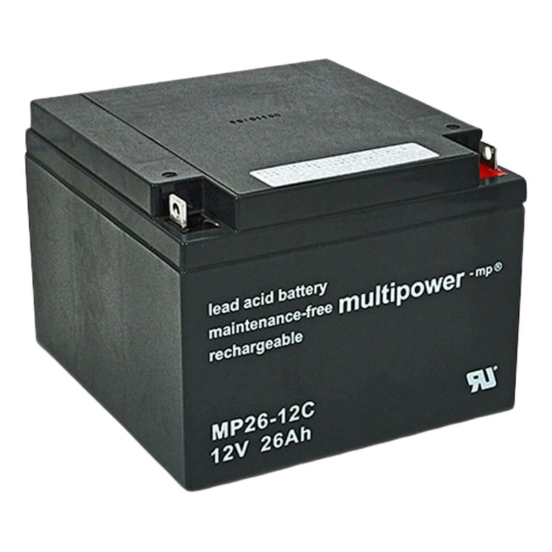 multipower MP26-12C 12V 26Ah Bleiakku Zyklentyp