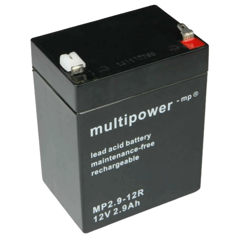 multipower MP2,9-12R 12V 2,9Ah Bleiakku