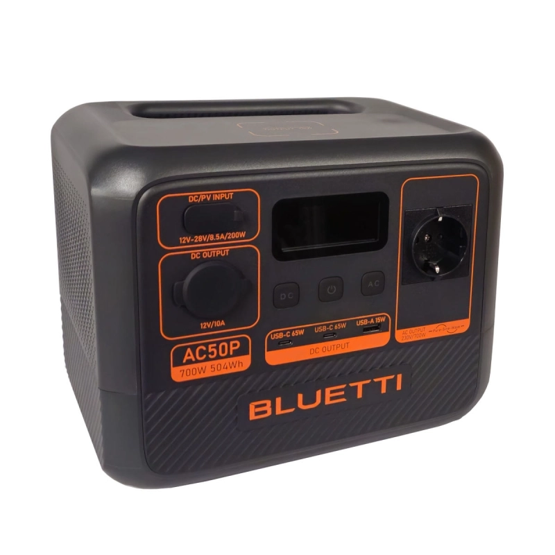 BLUETTI AC50P 504Wh 700W PowerOak Powerstation