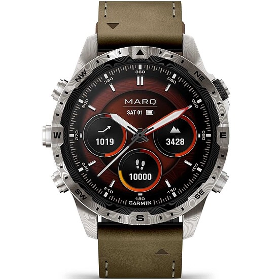 Garmin Marq 2 Adventurer DAMASCUS STEEL EDITION - Ref. 010-03393-31 - Multisport GPS Smartwatch