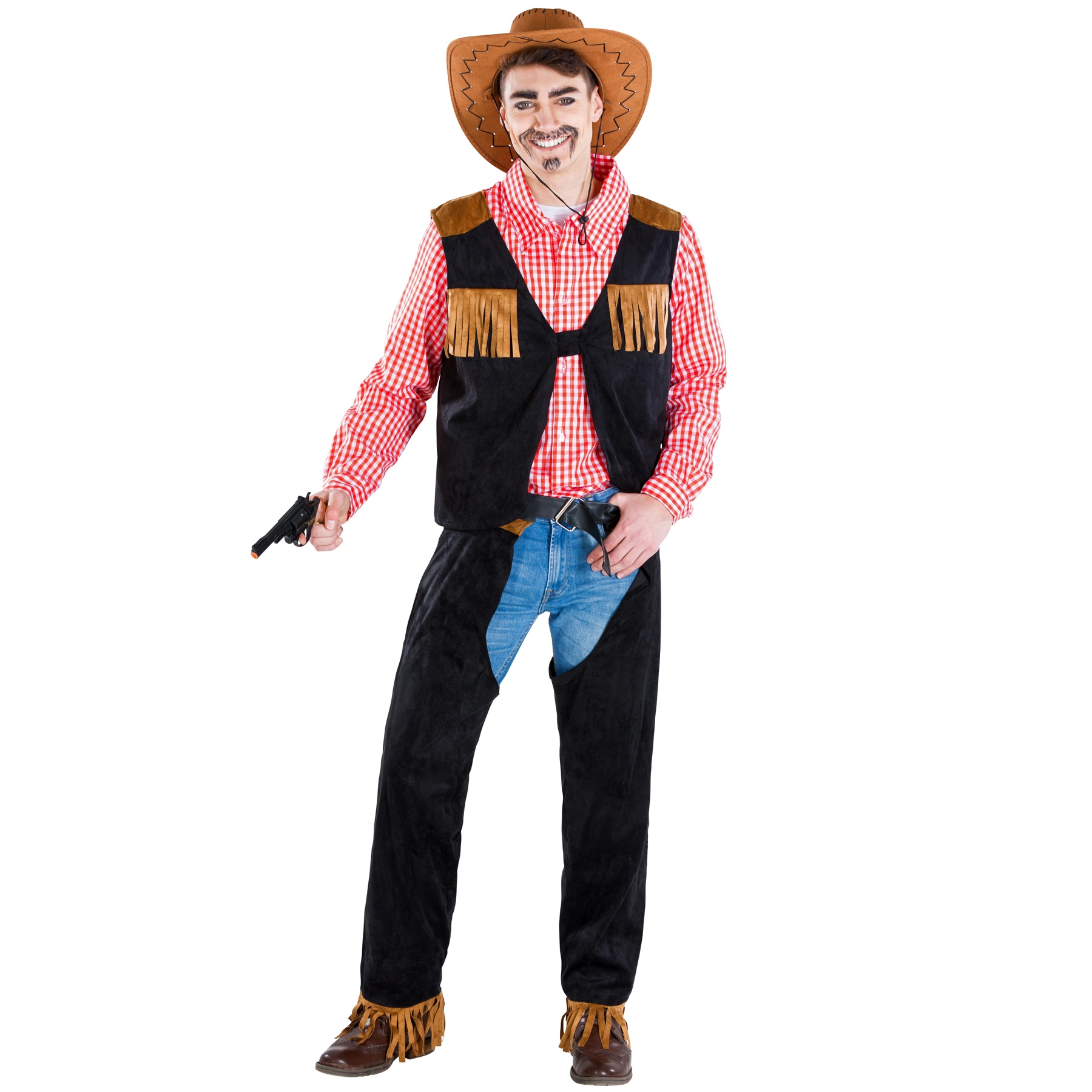 Herrenkostüm Cowboy Matthew - S