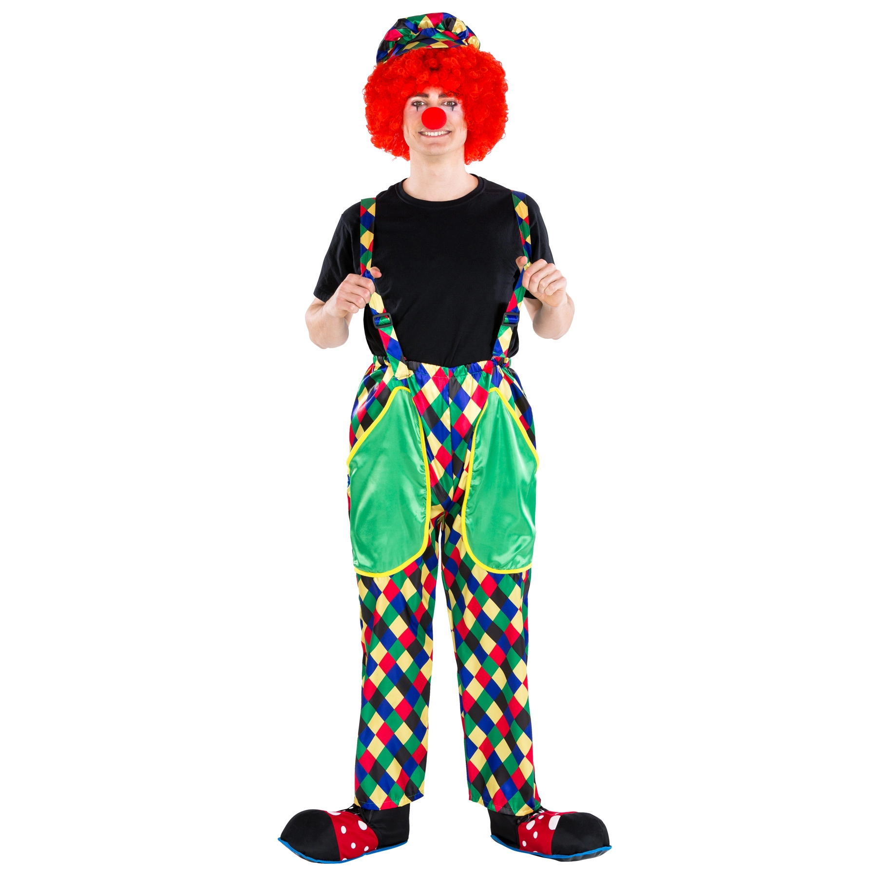 Herrenkostüm Clown August - M