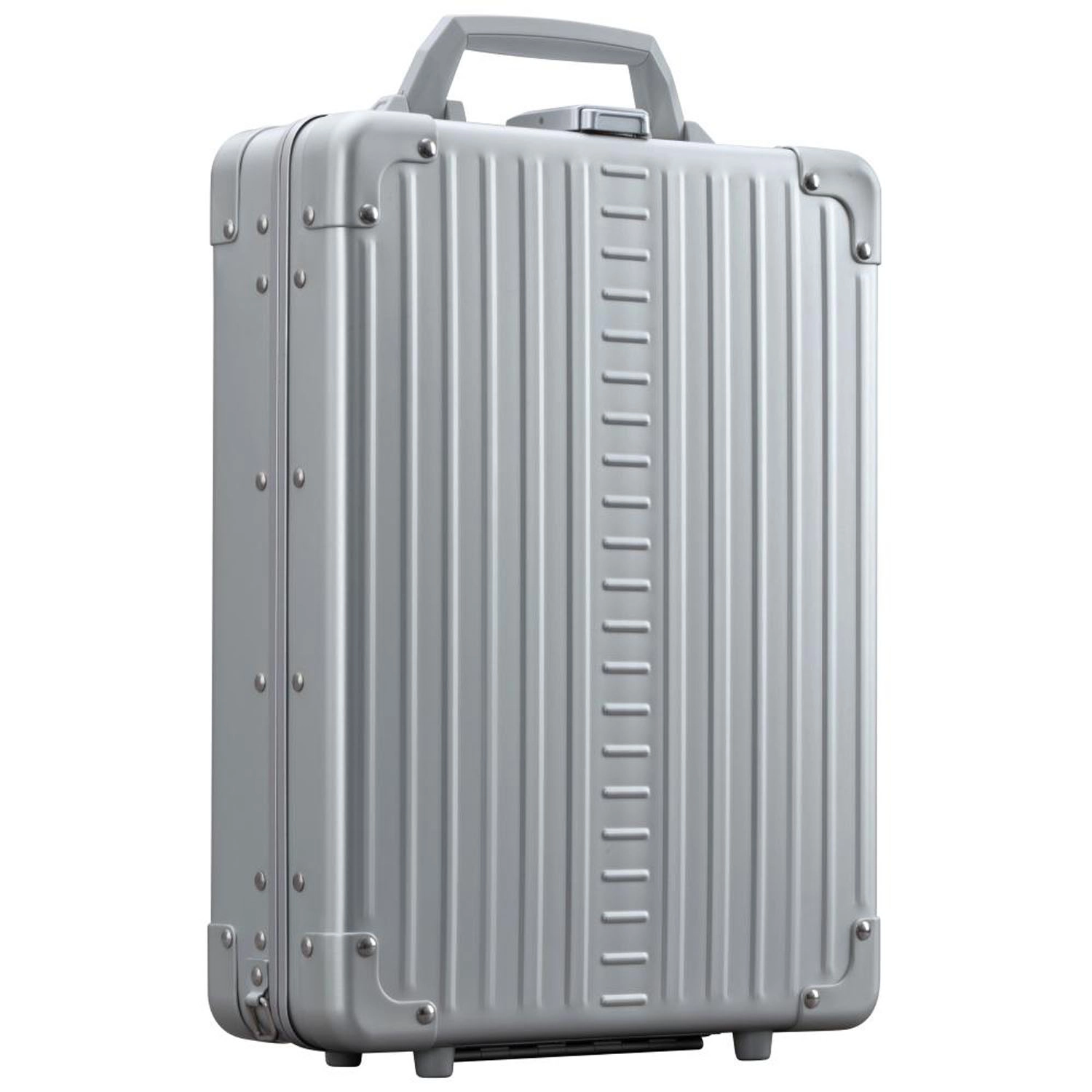 Aleon Vertical Aluminium Briefcase 42 cm - Platinum