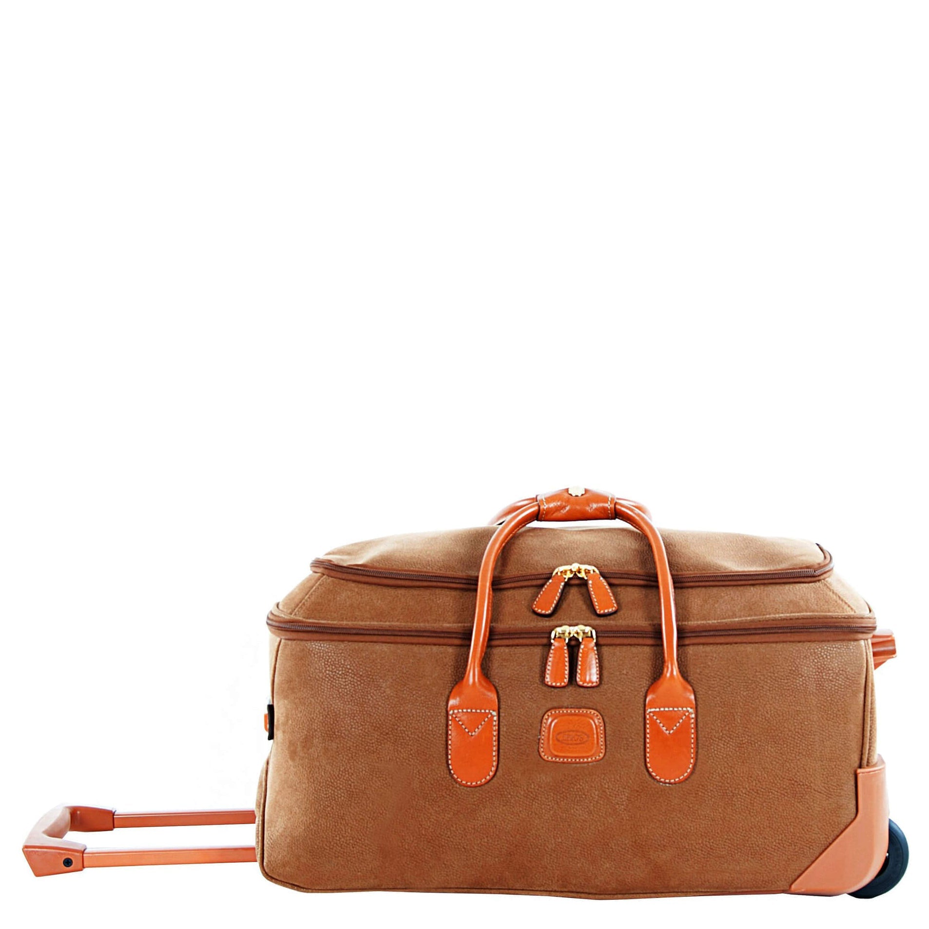 Brics Life Reisetasche auf Rollen 55 cm - camel