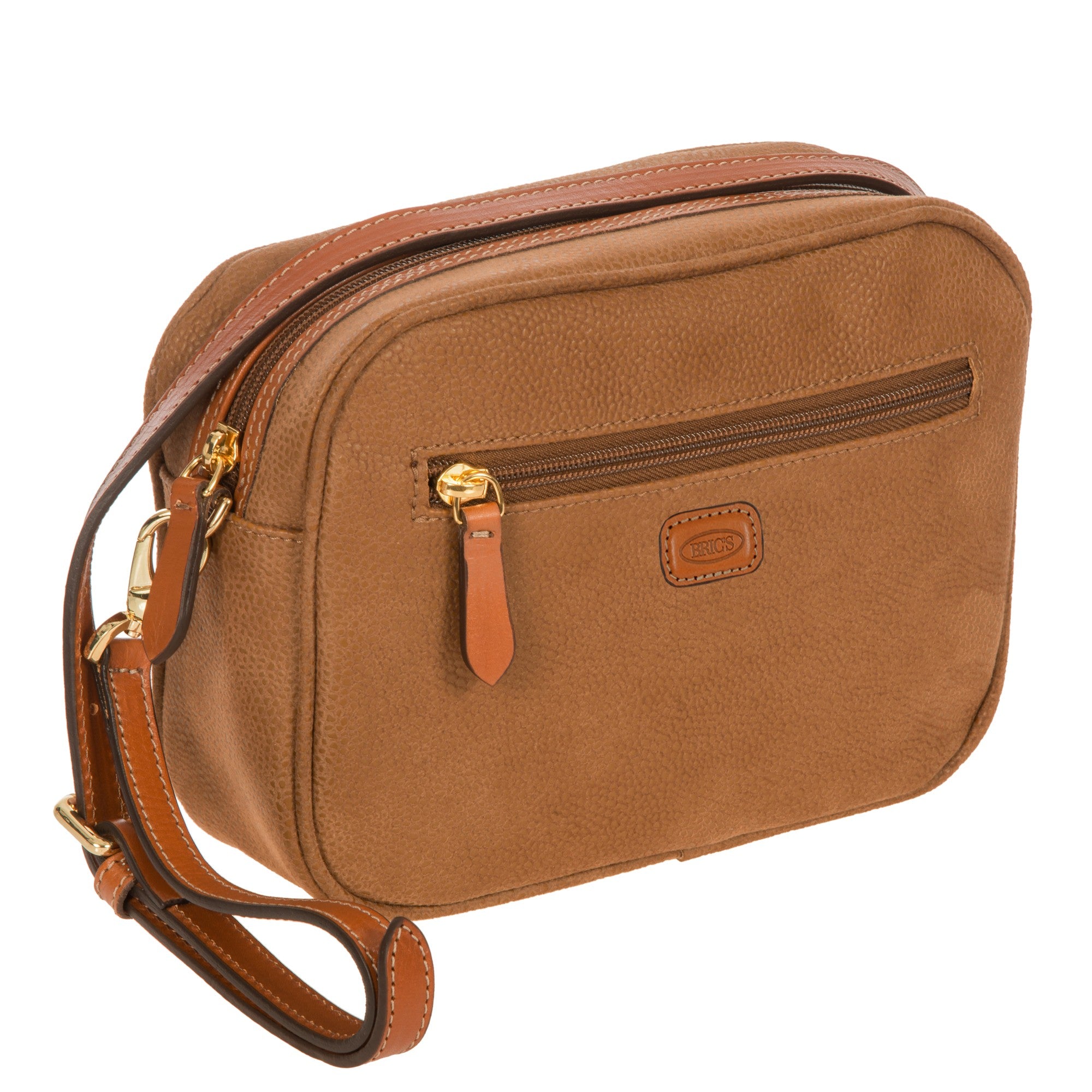 Brics Life Schultertasche 24 cm - camel