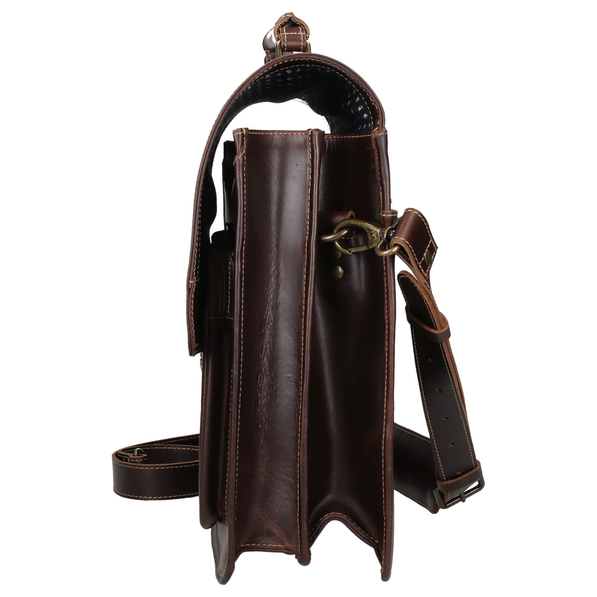 Buckle & Seam Aktentasche Nevada 42 cm - Brown