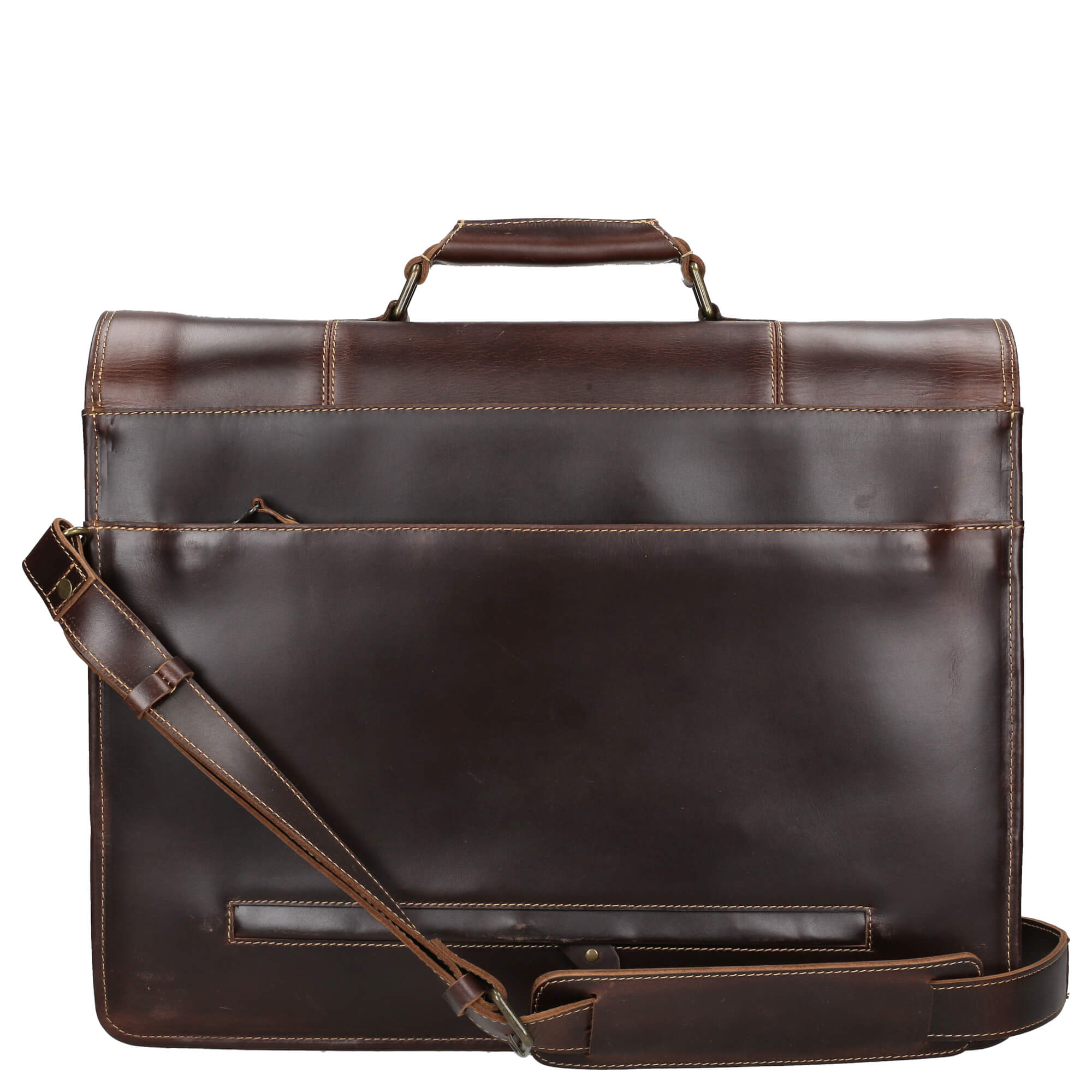 Buckle & Seam Aktentasche Nevada 42 cm - Brown