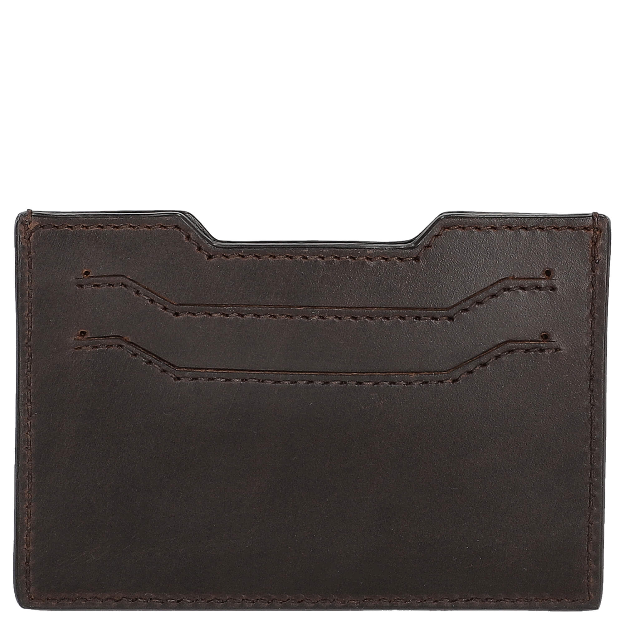 Buckle & Seam Kartenetui Palma 10 cm - Brown