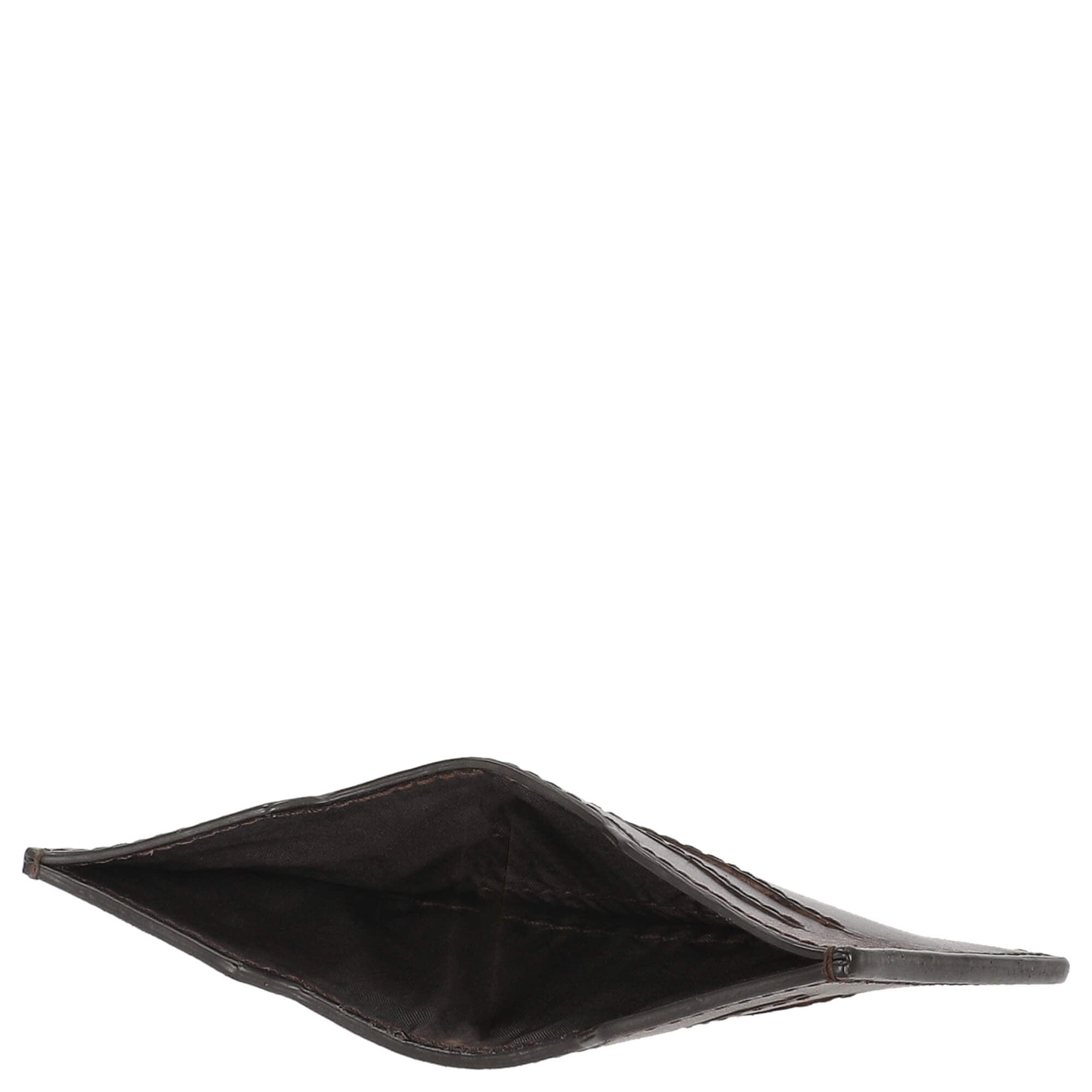 Buckle & Seam Kartenetui Palma 10 cm - Brown