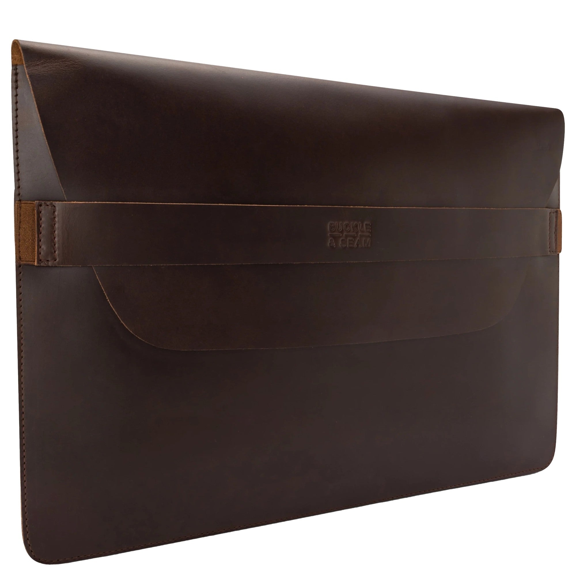 Buckle & Seam Laptop Sleeve Terra 39 cm - brown