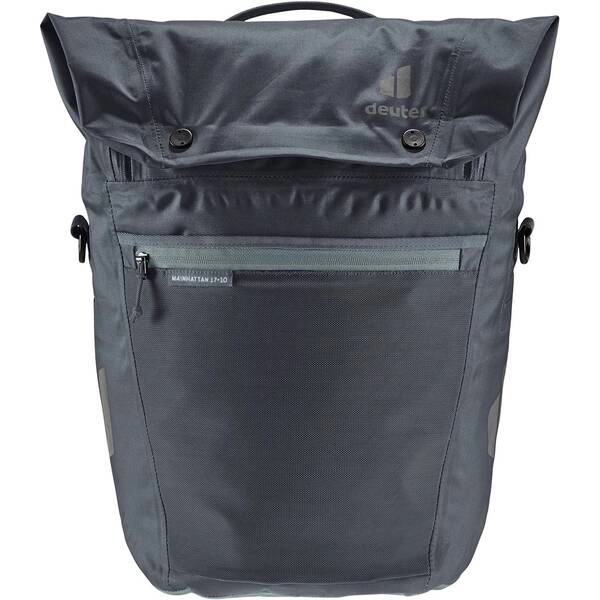 Deuter Bike Mainhattan 17+10 Fahrradtasche 45 cm - graphite-shale