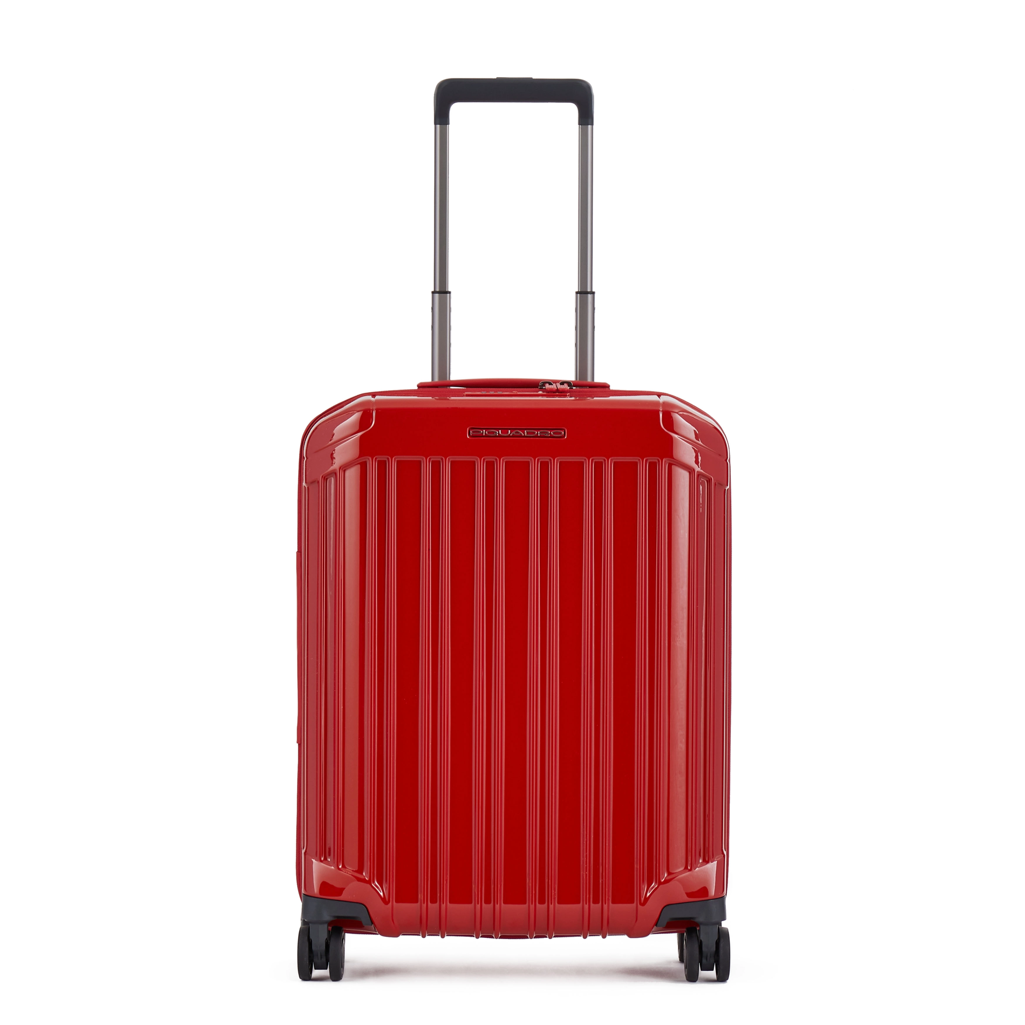 Piquadro Ultra Slim Kabinen-Hartschalentrolley 55 cm - rosso