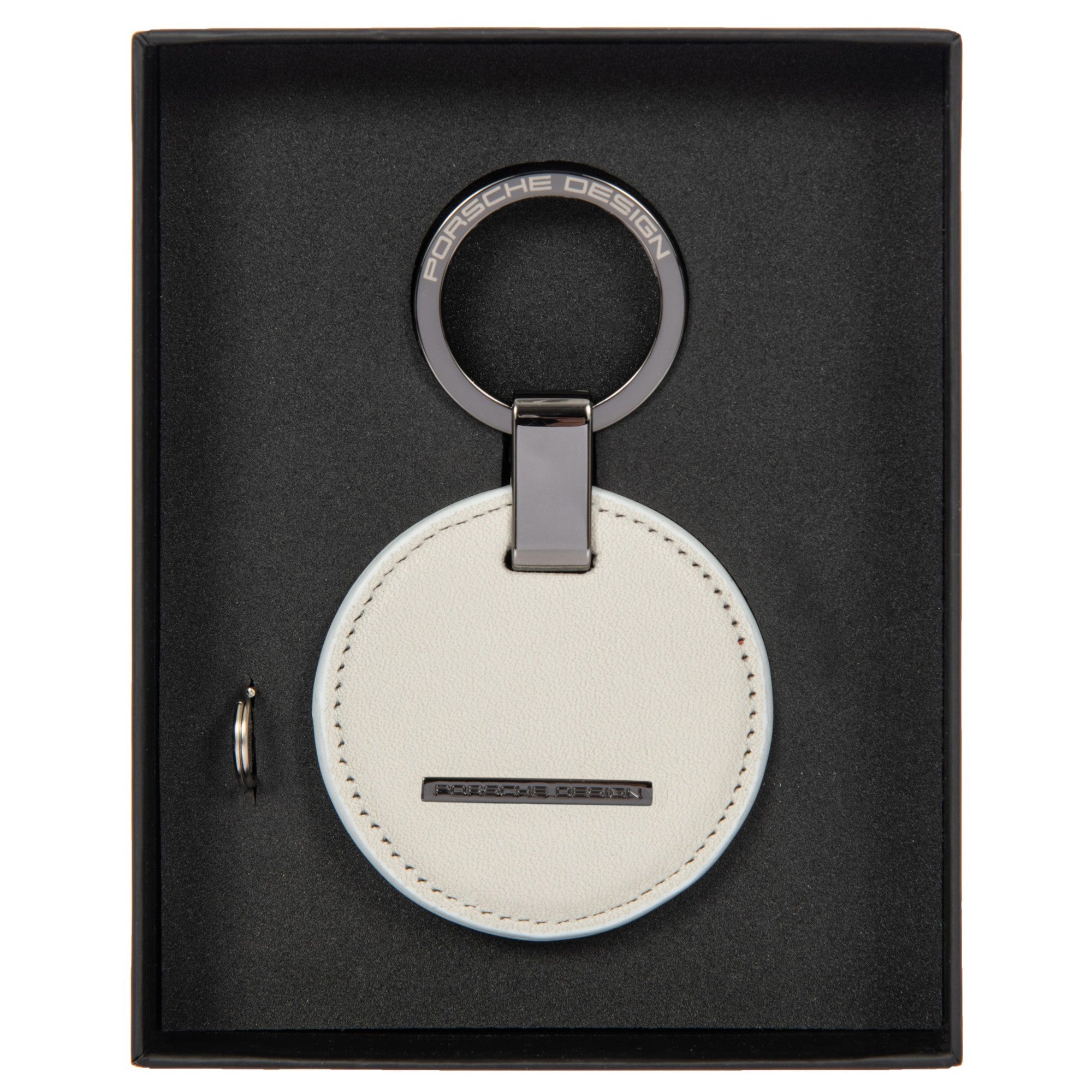 Porsche Design Keyrings Schlüsselanhänger Circle 9 cm - White