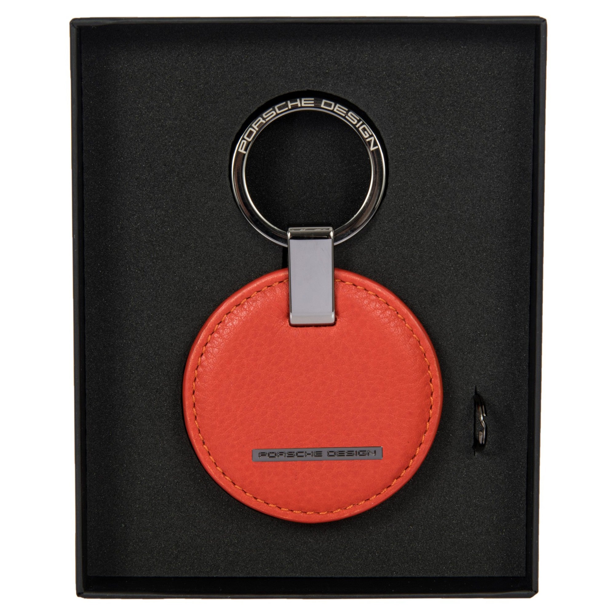 Porsche Design Keyrings Schlüsselanhänger Circle 9 cm - Lava Orange