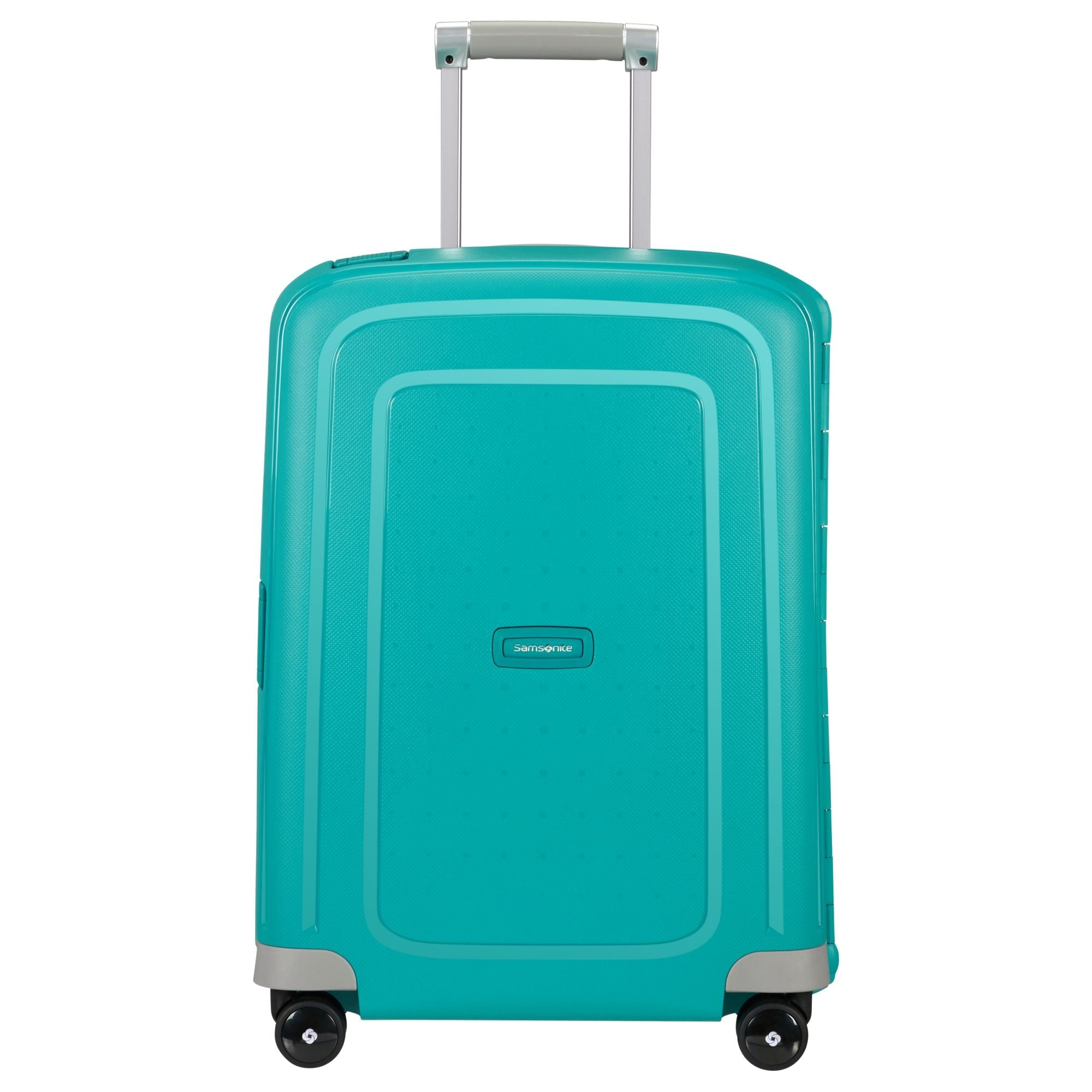 Samsonite S Cure Spinner 4-Rollen-Kabinentrolley 55 cm - aqua blue