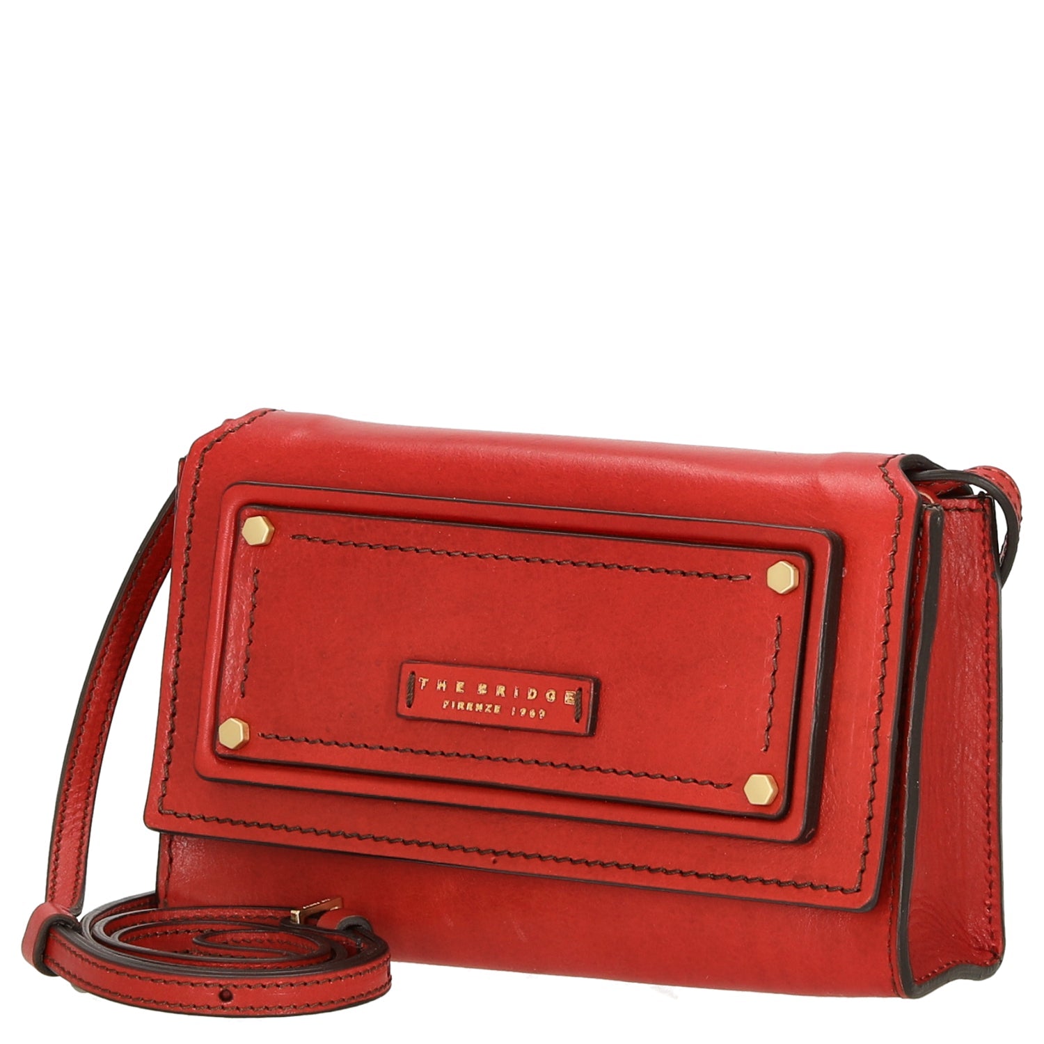 The Bridge Consuma Handtasche 21 cm - rosso ciliegia