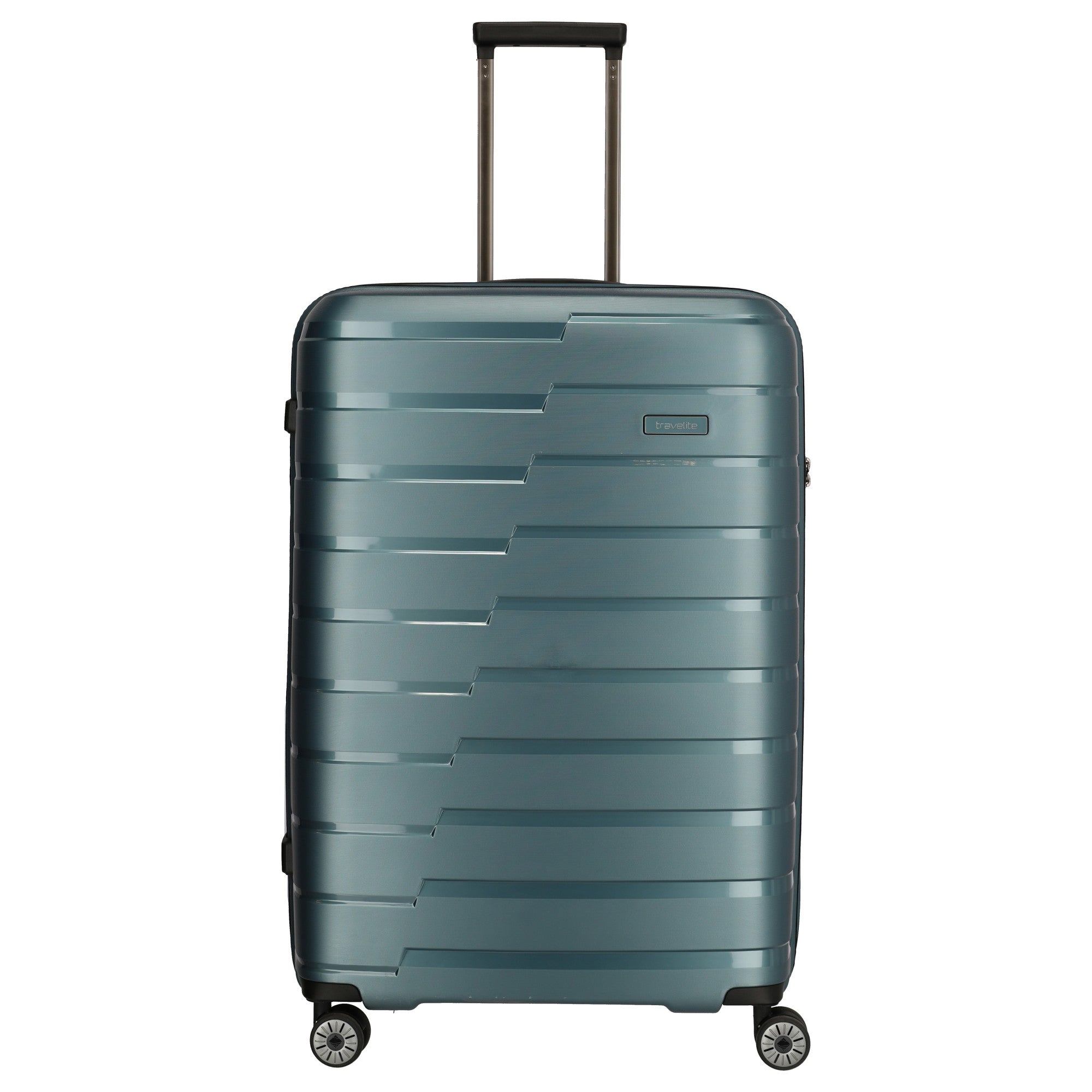 Travelite Air Base 4-Rollen Trolley 77 cm - eisblau