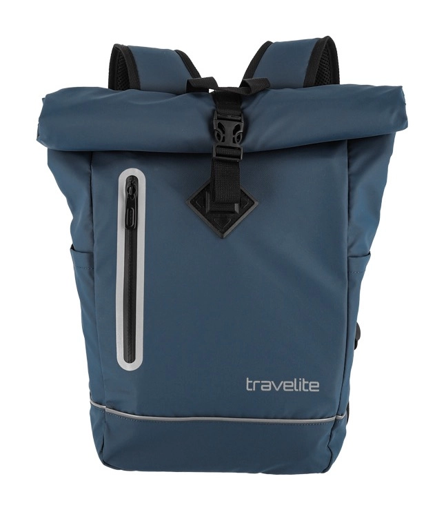 Travelite Basics Roll-Up Rucksack Plane 48 cm - Marine