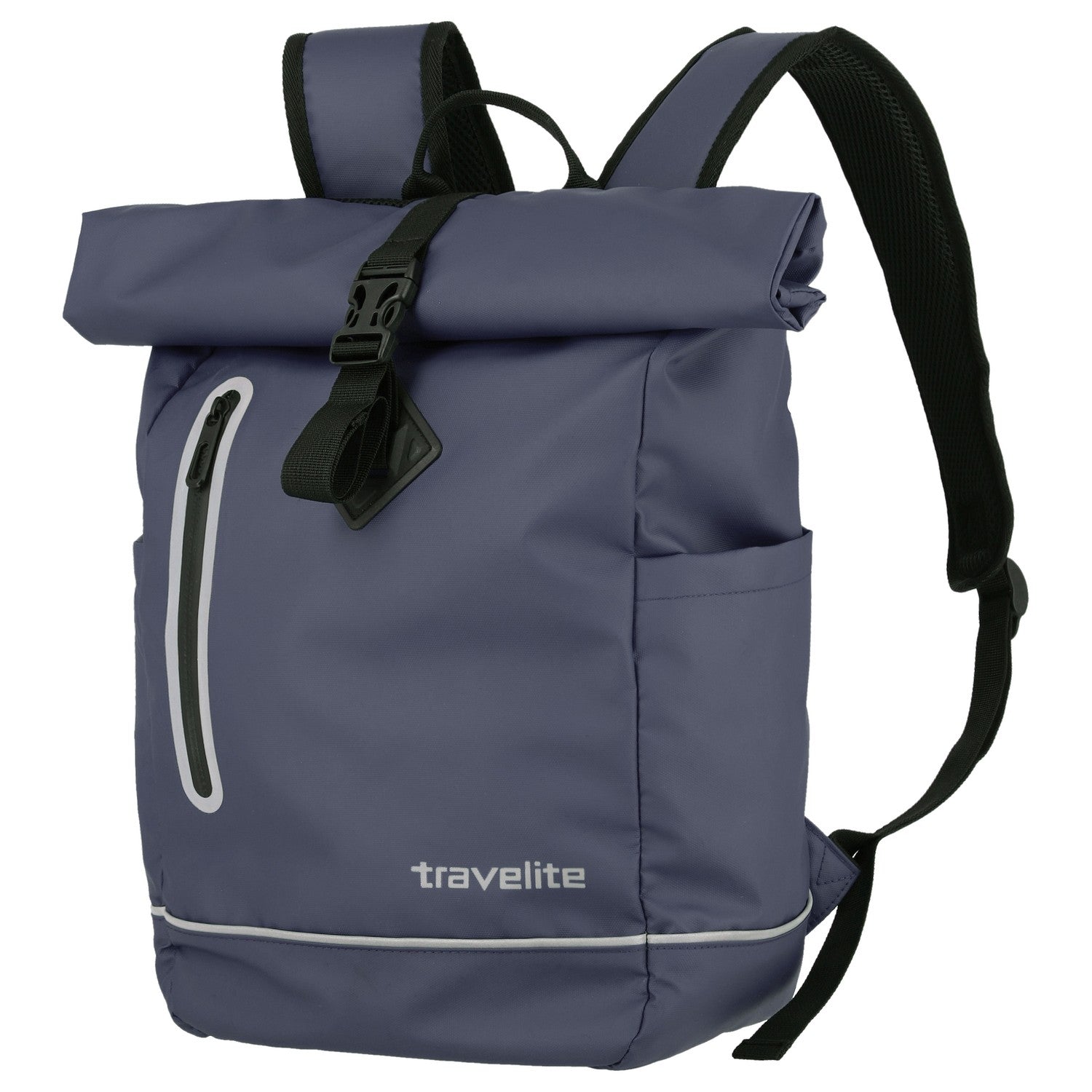 Travelite Basics Roll-Up Rucksack Plane 48 cm - Marine