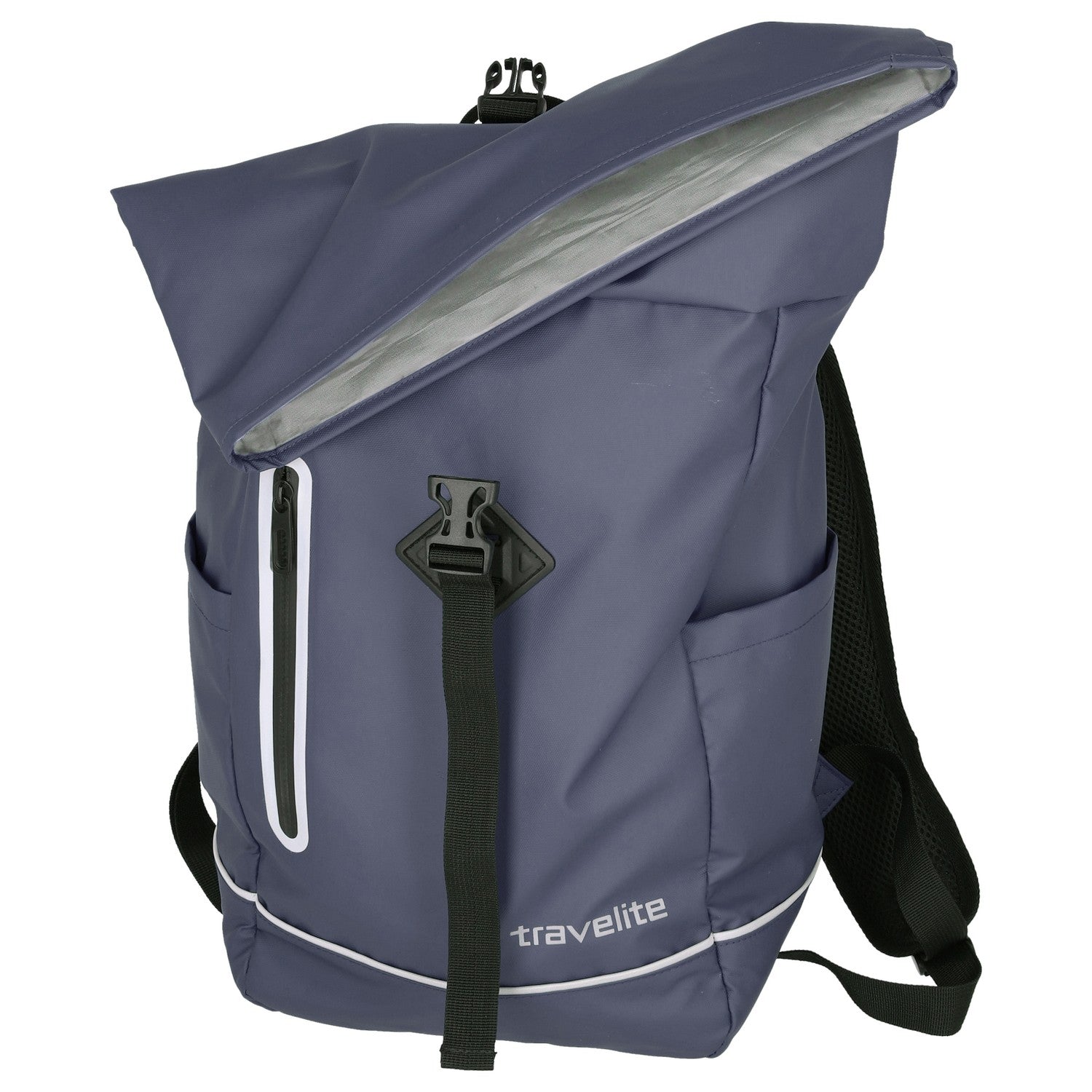 Travelite Basics Roll-Up Rucksack Plane 48 cm - Marine