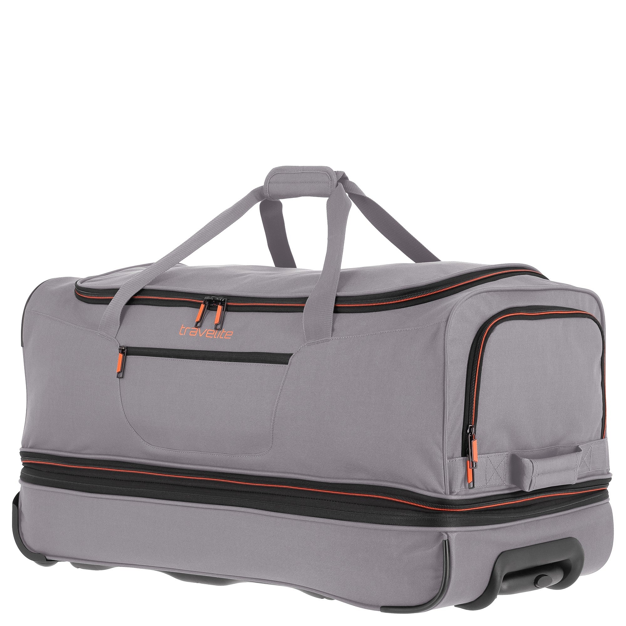 Travelite Basics Trolley Reisetasche 70 cm - grau