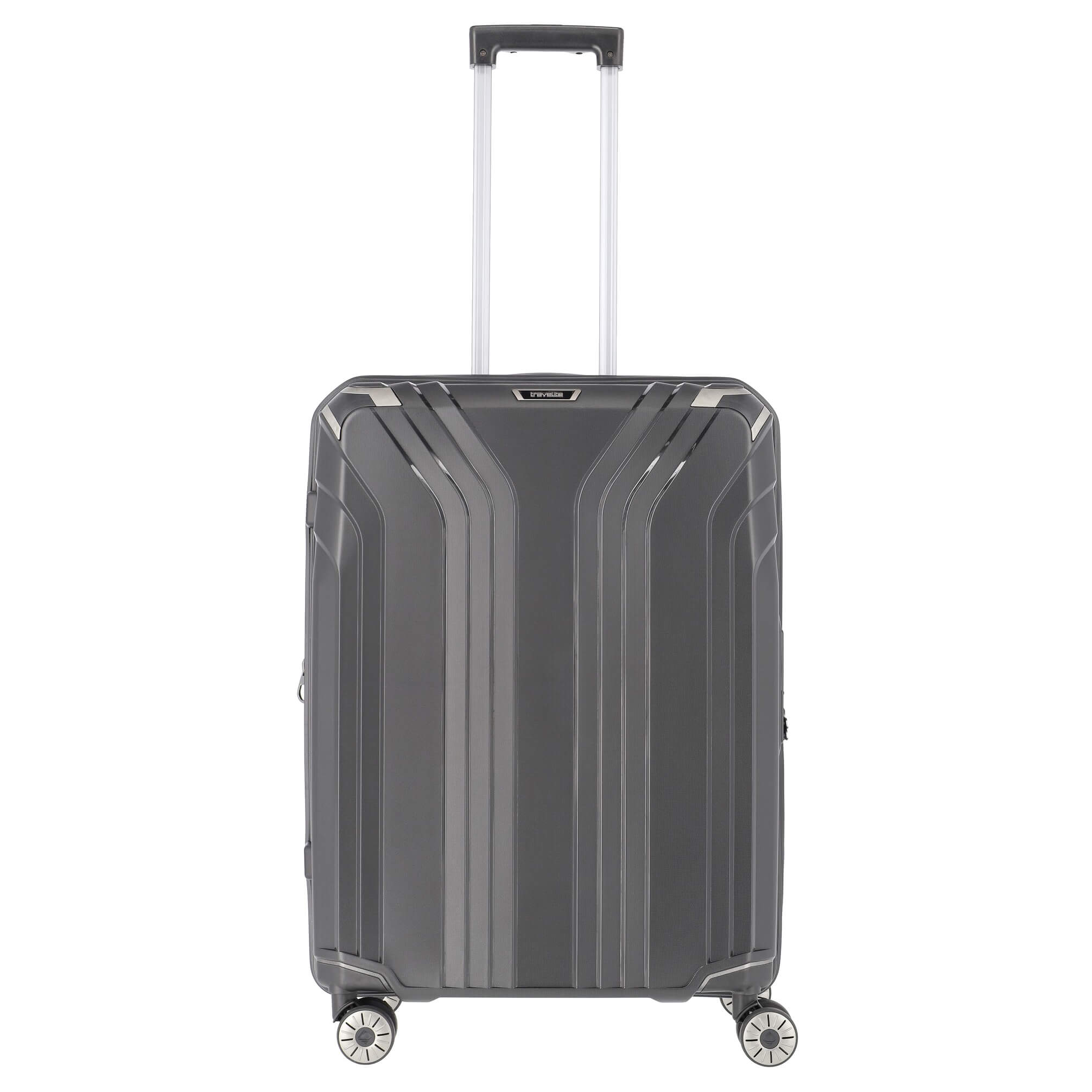 Travelite Elvaa 4-Rollen Trolley 66 cm - Schwarz