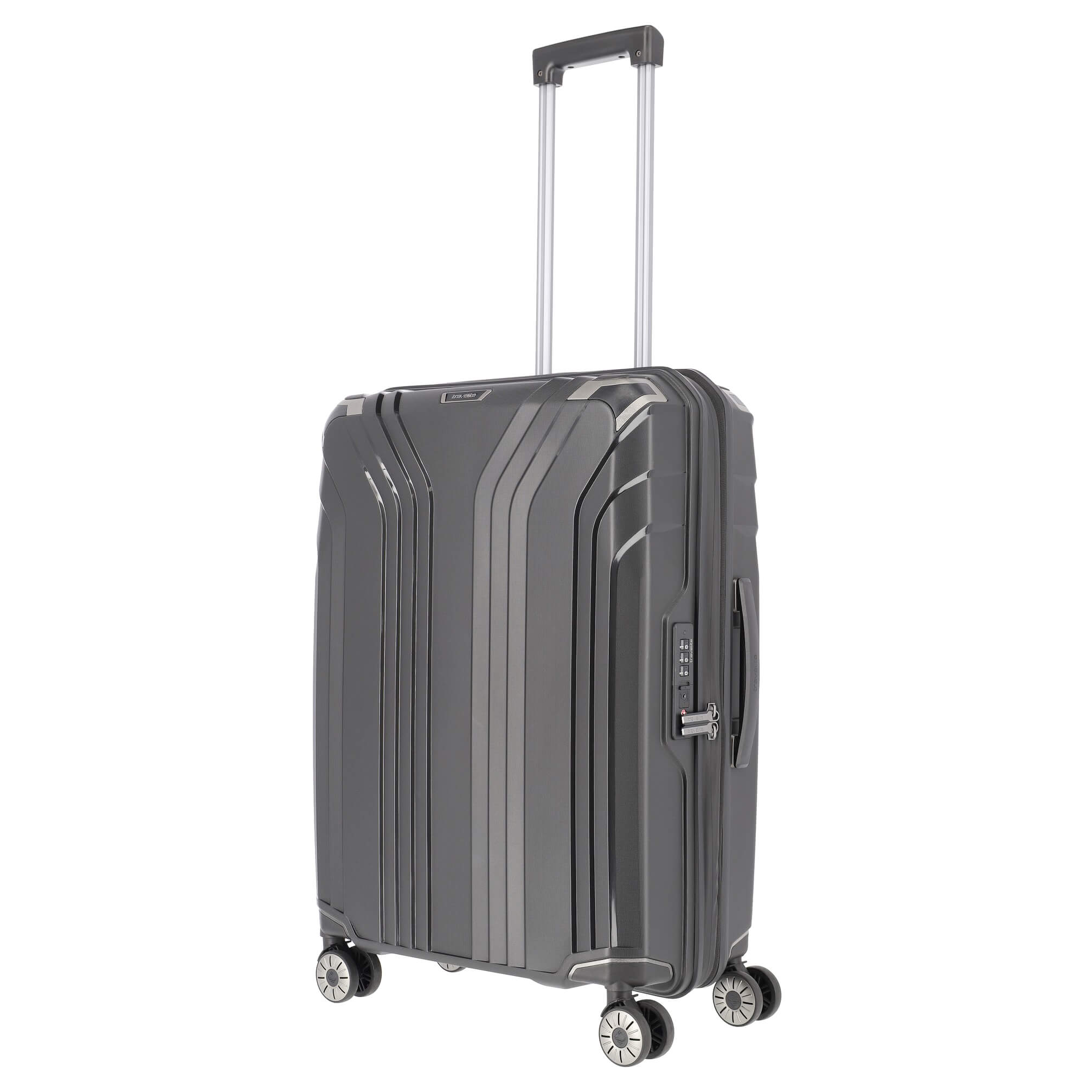 Travelite Elvaa 4-Rollen Trolley 66 cm - Schwarz