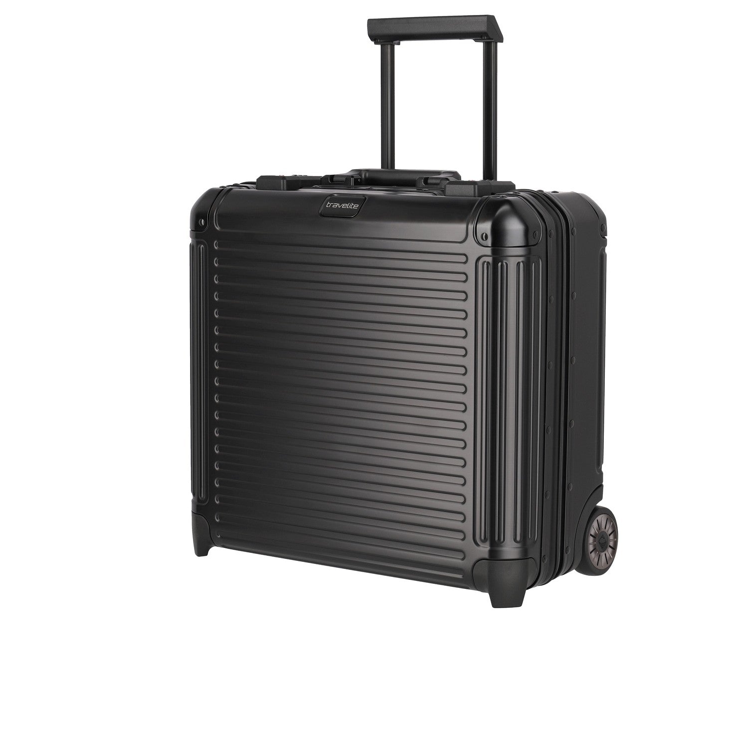 Travelite NEXT 2-Rollen Businesstrolley 45 cm - schwarz