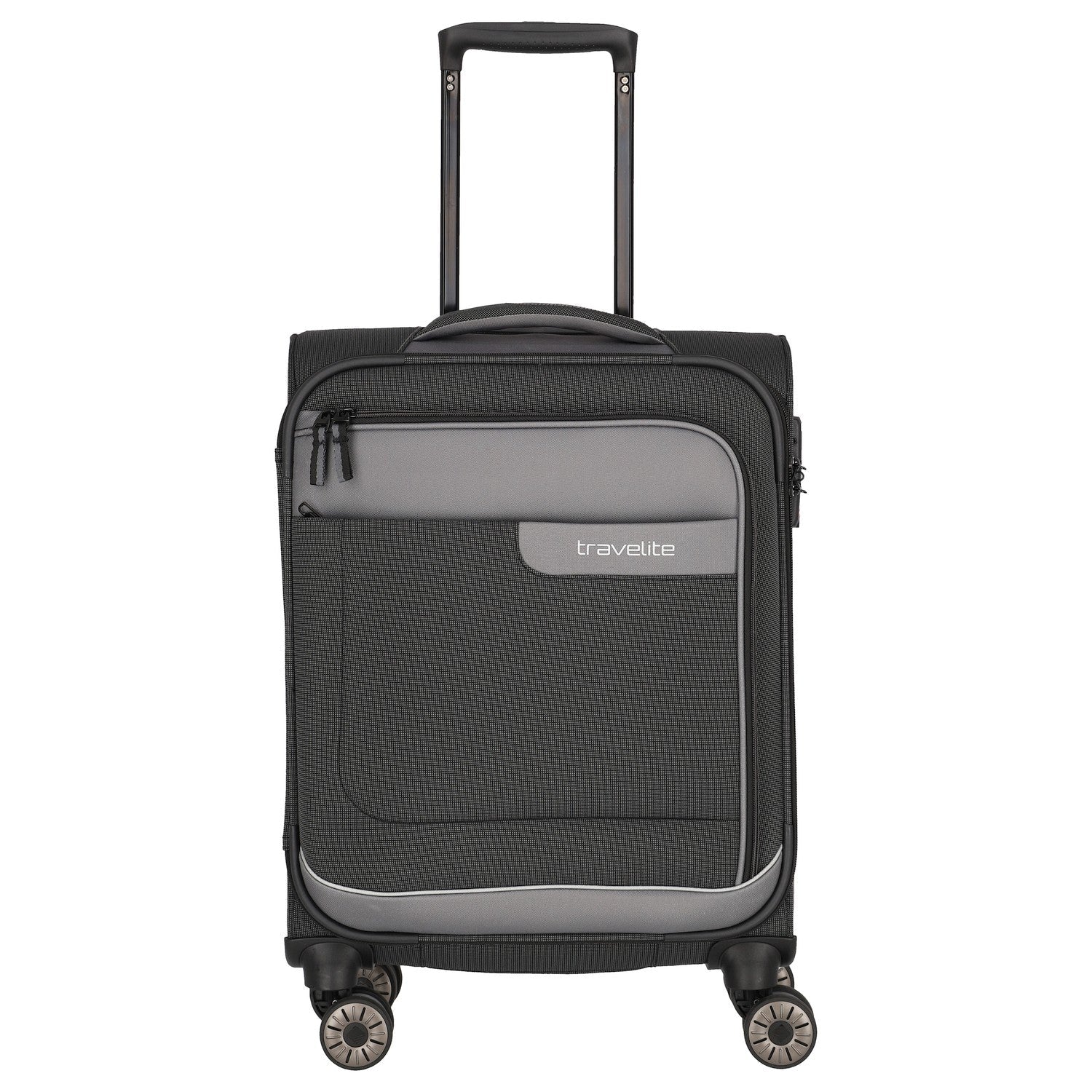 Travelite Viia 4-Rollen Trolley 55 cm - Schiefer