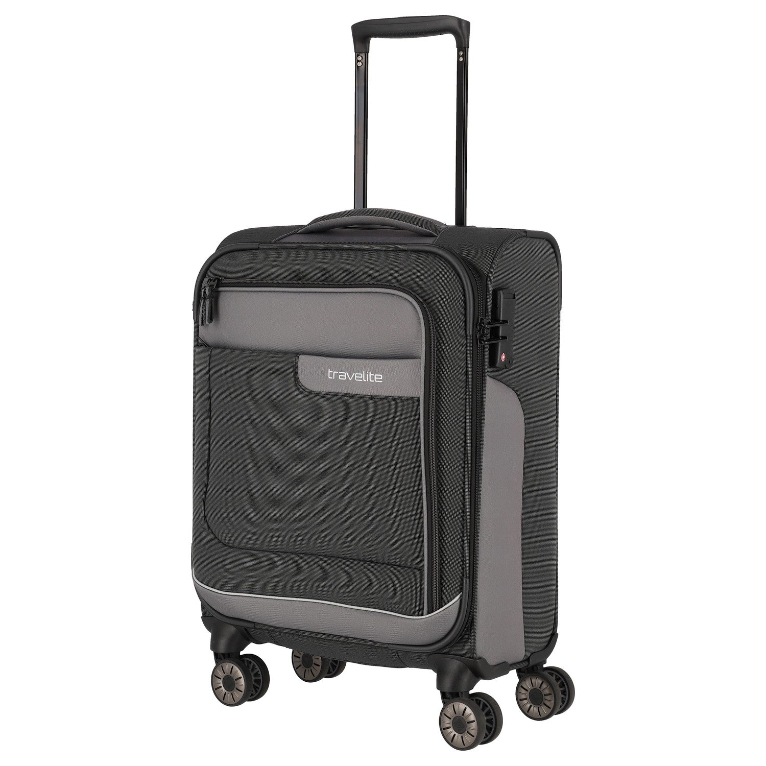 Travelite Viia 4-Rollen Trolley 55 cm - Schiefer