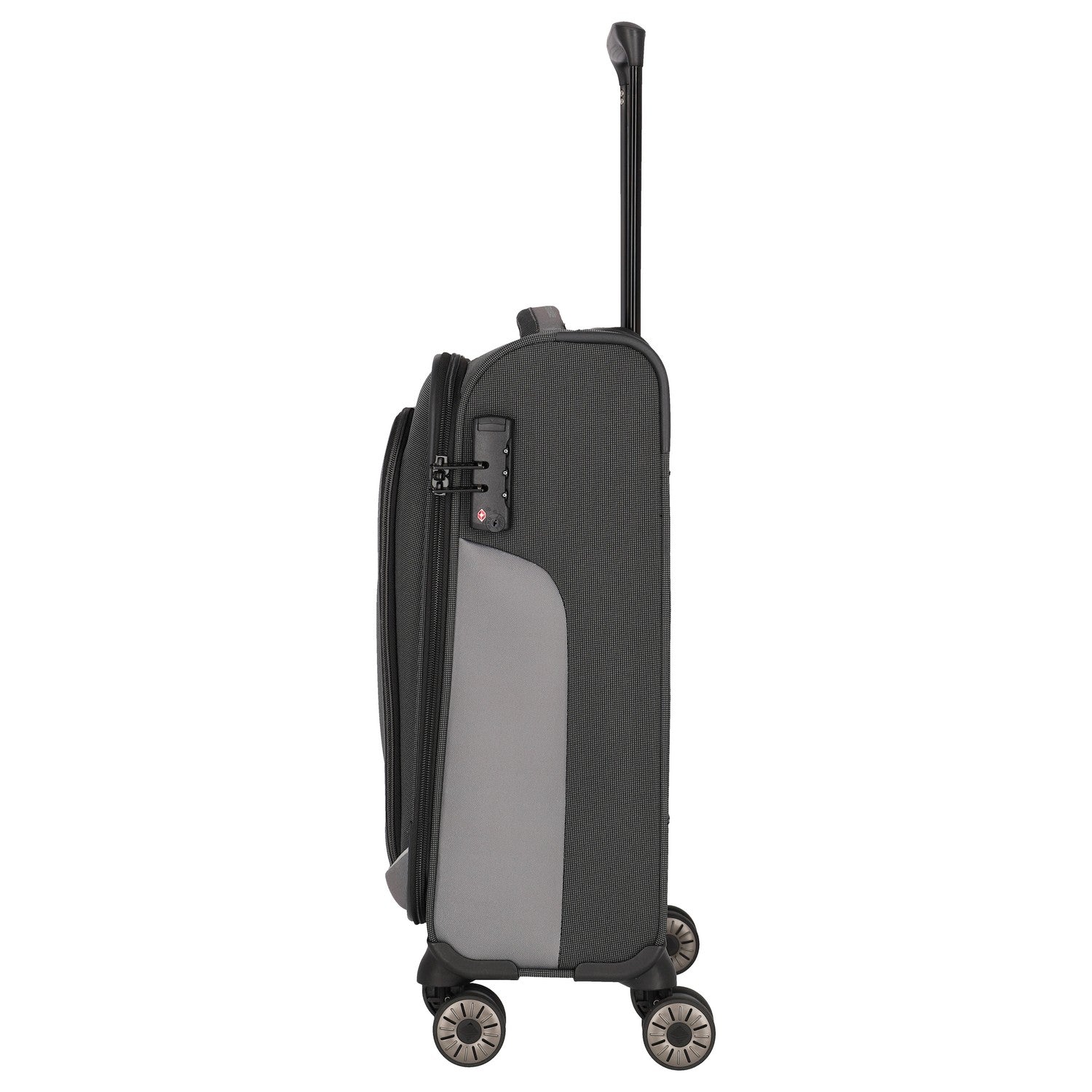 Travelite Viia 4-Rollen Trolley 55 cm - Schiefer