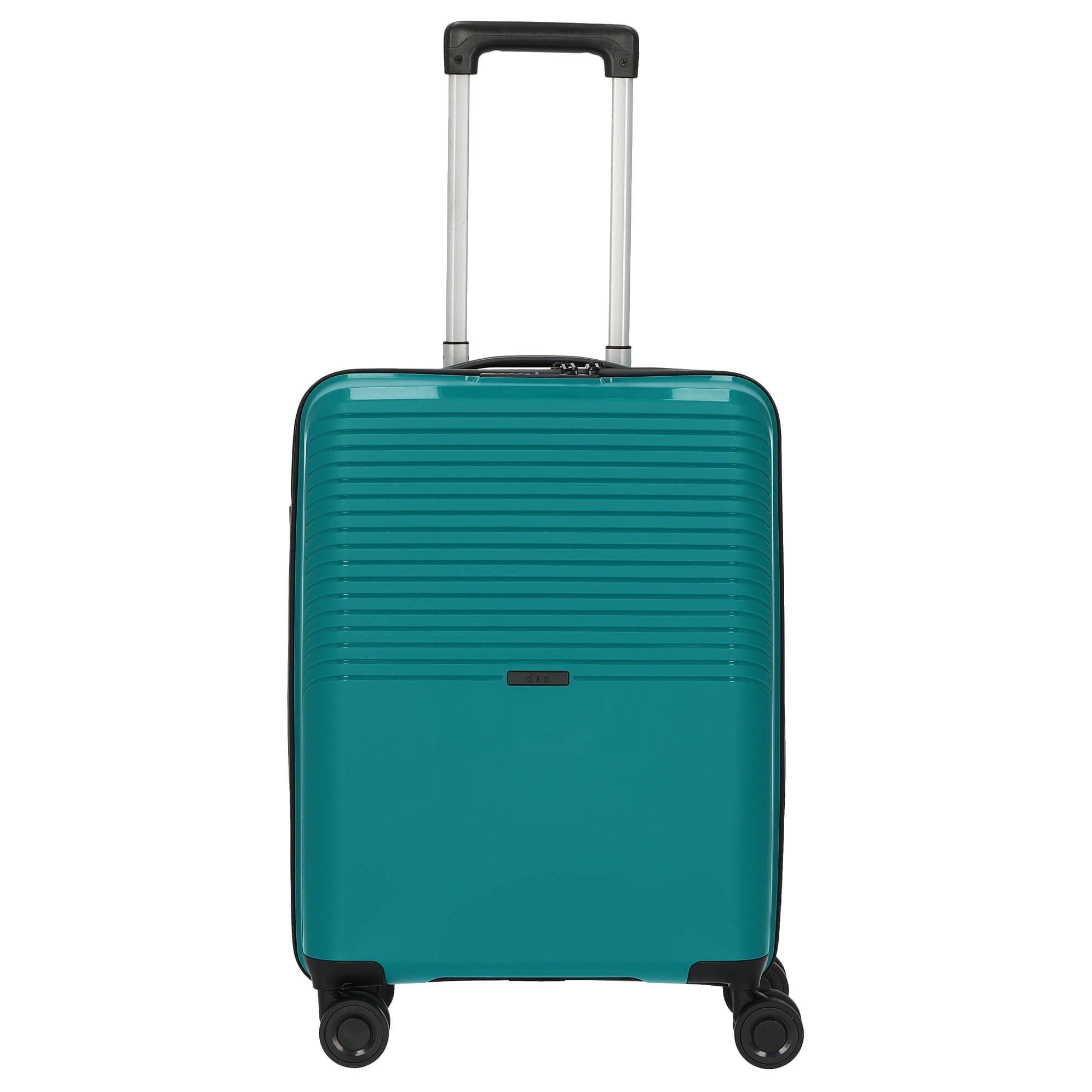 d&n Travel Line 4000 4-Rollen Kabinentrolley 55 cm - Grün