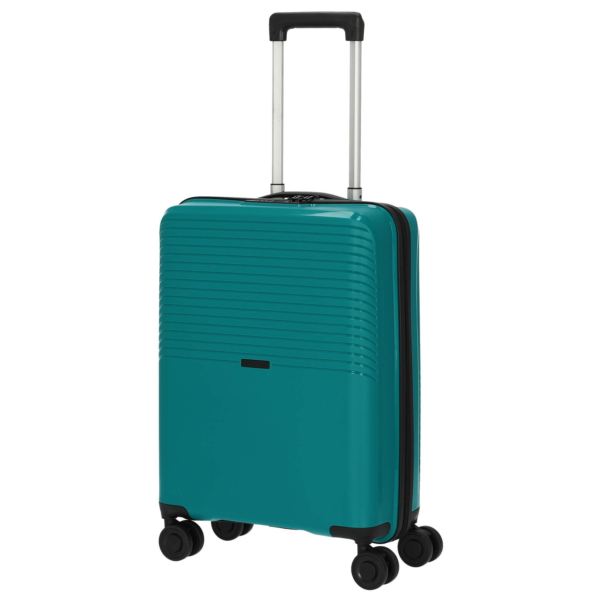 d&n Travel Line 4000 4-Rollen Kabinentrolley 55 cm - Grün
