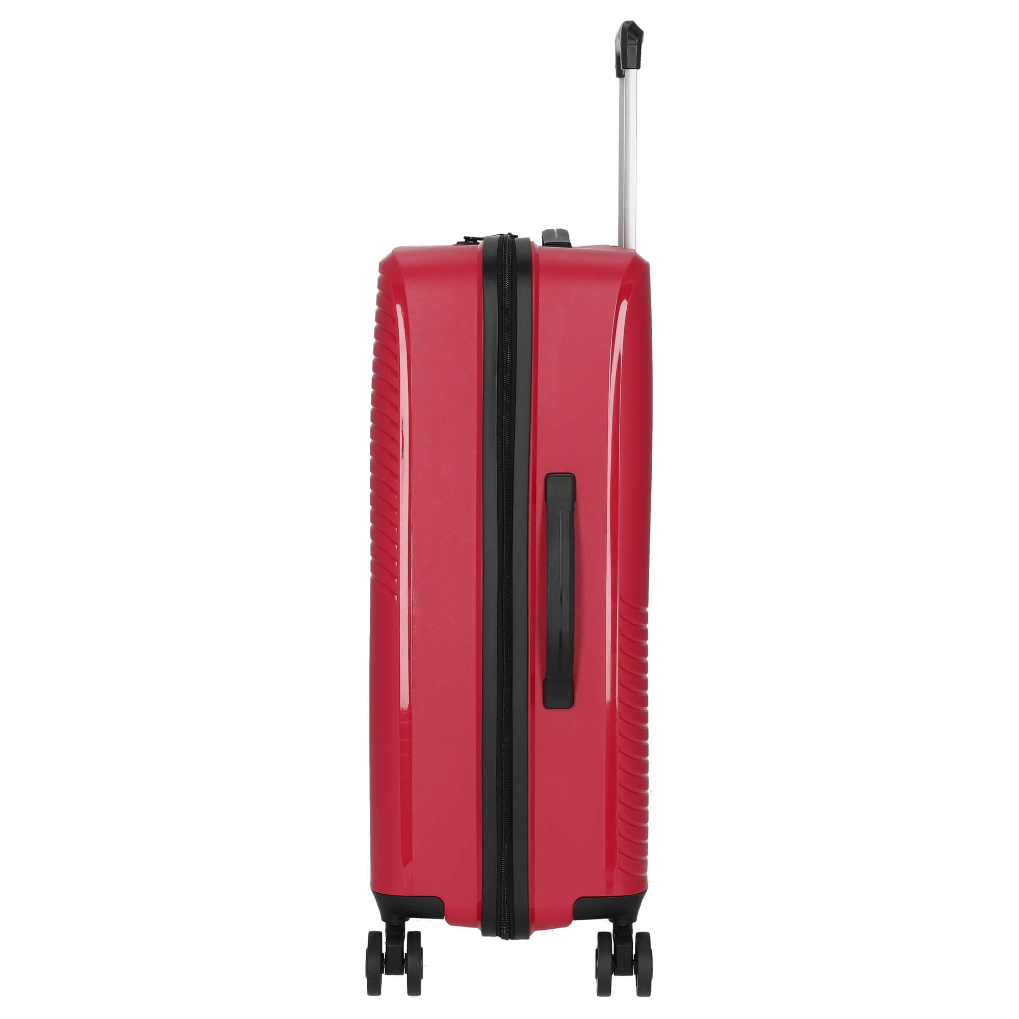 d&n Travel Line 4000 4-Rollen Trolley 66 cm - Pink