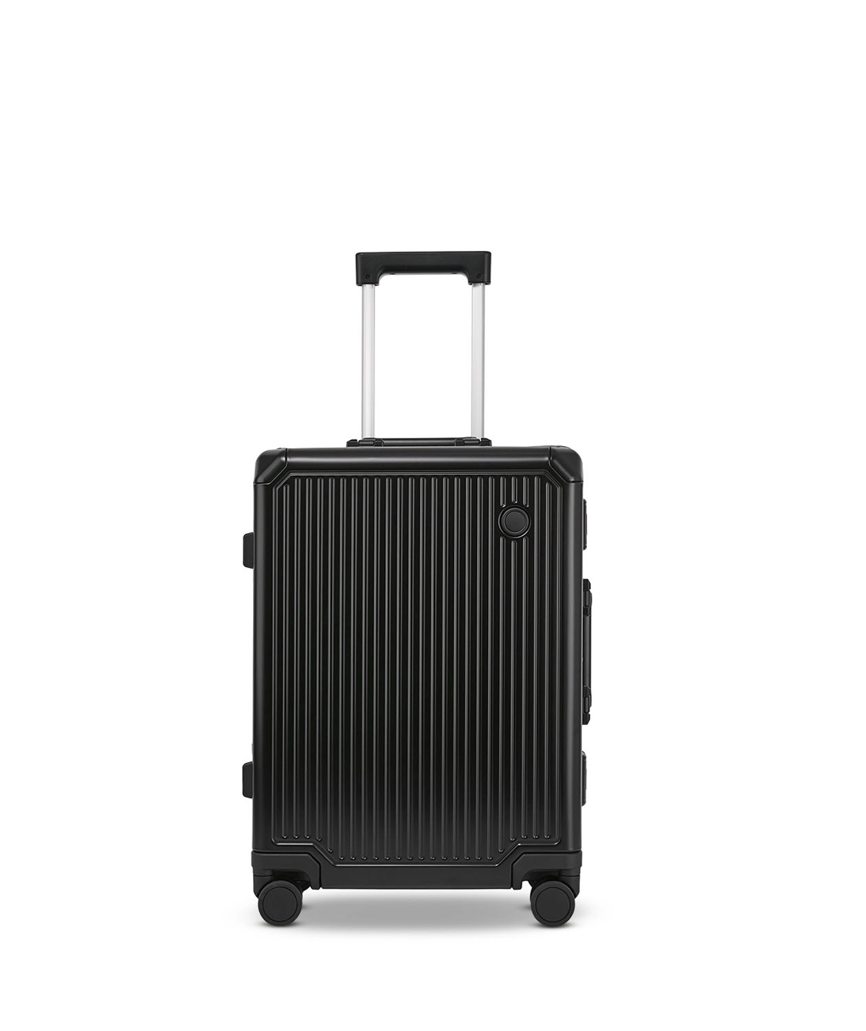 ECHOLAC Shogun Classic Aluminium-Handgepäck Koffer S 4-Rollen Black